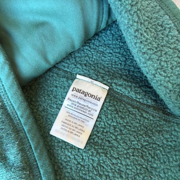 Patagonia‎ Worn Wear W's Better Sweater Jacket - Small, Beryl Green Gently Used - Picture 5 of 5